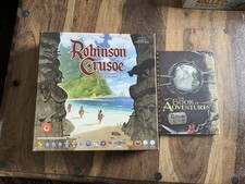 Robinson Crusoe: Adventures On the Cursed Island Plus The Book Of Adventures
