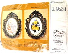 Needlecraft Kit Vtg 1983 The Creative Circle 14-Ct Cross Stitch GREATEST GIFT