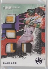 2021 Panini Diamond Kings DK Quad Materials FOTL Purple 2/10 Ramon Laureano b8h