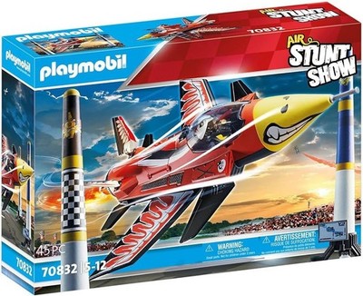 Playmobil 70832 Air Stunt Show Eagle Jet - 45 PC Set New Sealed