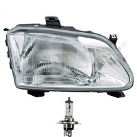 Scheinwerfer Rechts H4 FüR Renault Megane Scenic JA0/1_ BA0/1_ Inkl. Lampen