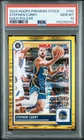 Stephen Curry 2023 Panini Hoops Premium Stock #192 Gold Pulsar 1/10 PSA 10