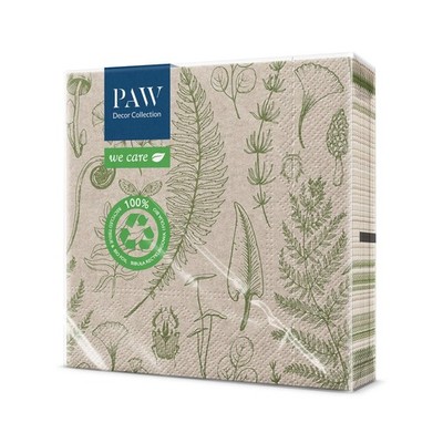PAW Recycelte Handtücher 3-fach 33 x 33 cm I 20er Set I Perfekt für die Jahre...