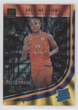 2019 Donruss WNBA Rated Rookie Press Proof Gold Laser /10 Kristine Anigwe 00zd