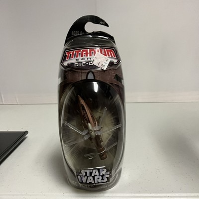 Star Wars Titanium Die-Cast Wookie Flyer Sealed, Excellent Condition