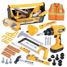 Zealous Kids Tool Set for Boys,Toddler Tool Set with Kids Tool F-Play Tool Set