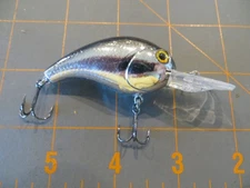 H2O Xpress Crankbait - Black & Chrome - 3 inch