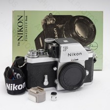 Nikon F Photomatic 35mm SLR Film Camera & 136 Page Nikon F/F2/F2S Book