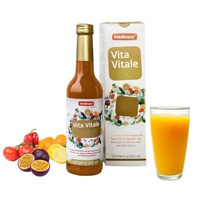 Vita Vitale Saftkonzentrat 350 ml | Konzentrat | Früchte Gemüse Kräuter Vitamine