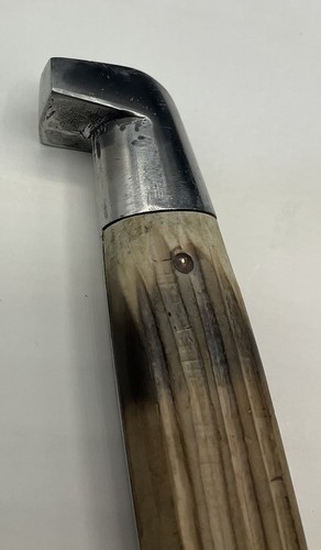 Vtg Queen Steel Cutlery #77 Fixed Blade Hunting Knife Made in the USA*NO SHEATH* - Picture 11 of 14