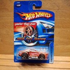 Hot Wheels FASTER THAN EVER FTE - 1968 FORD MUSTANG - 2006 #128 Orange