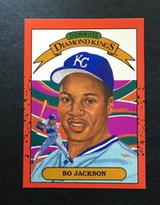 1989 Donruss Bo Jackson Diamond Kings #1 (with errors)
