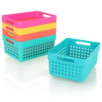 5-Teiliges Aufbewahrungskorb-Set - Deko-KöRbe - Kunststoffboxen FüR Kosmetik,