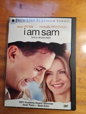 DVD New Line Platinum Series  I Am Sam PG+13 
