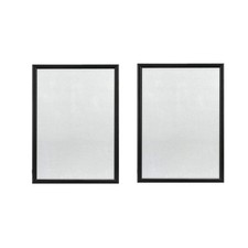 2 Pack Aluminum Snap Frame Poster/Picture Frames 8.5 x 11 Inches,Front Load E...