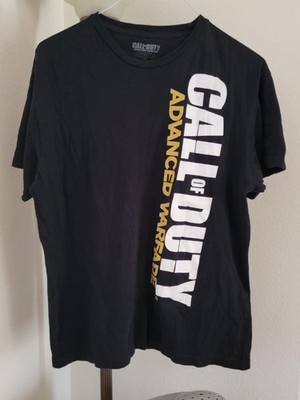 Call of Duty Advanced Warfare Game Promo Gaming COD T-Shirt Men's Large Black