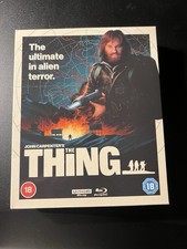 THE THING 4K UHD Blu-ray COLLECTOR'S EDITION Book Art Cards UK