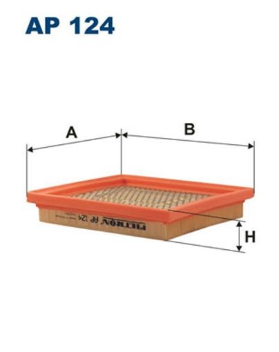 Fits FILTRON AP 124 AIR FILTER