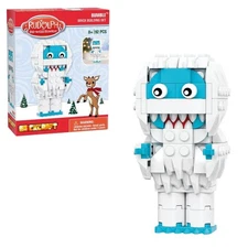 BRICKCRAFT Abominable Snowman Bumble 92 PC Building Block Kit Christmas Ornament