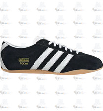 WMNS Adidas Tokyo Suede Black White Gum JI0183 Sneaker Shoe Trainer