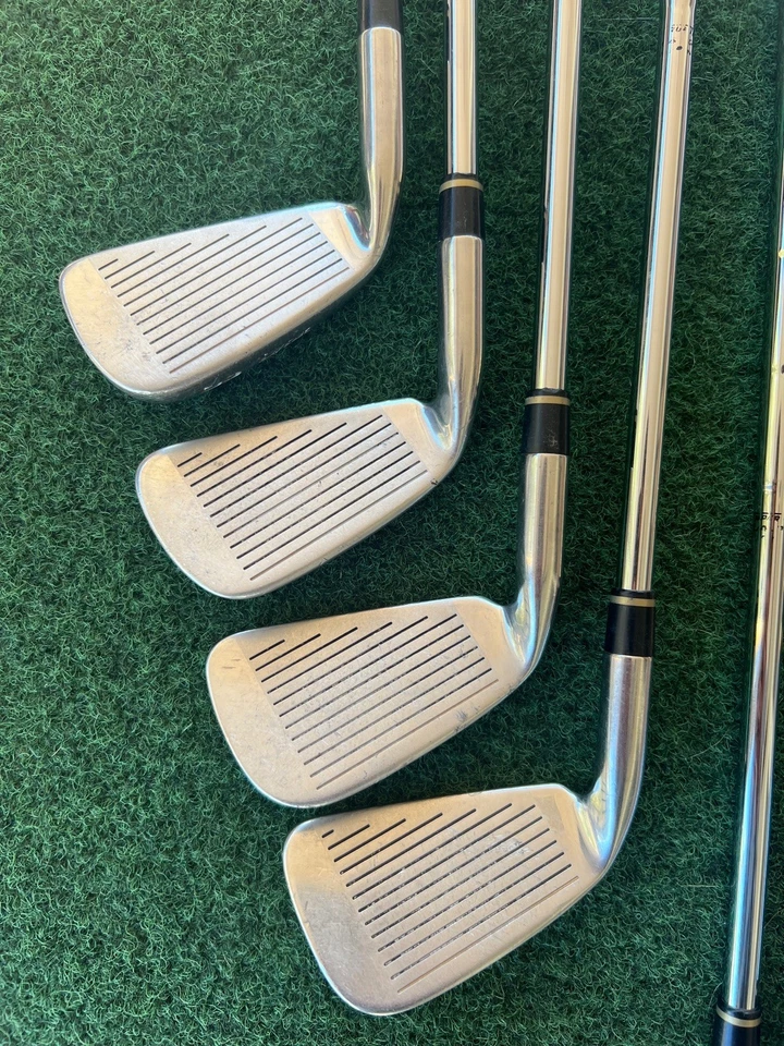 Nice Condition Lynx Parallax 3-8, SW Irons Original Lynx Stiff Flex Steel Shafts - Image 3 of 4