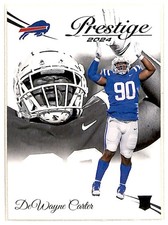 2024 Prestige DeWayne Carter RC Buffalo Bills #382