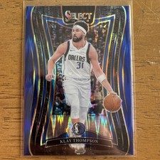 2024-25 Panini Select Klay Thompson #360 SP Blue Flash Prizm #/99