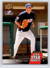 Drew Pomeranz 2009 Upper Deck Signature Stars USA Star Prospects #USA-36