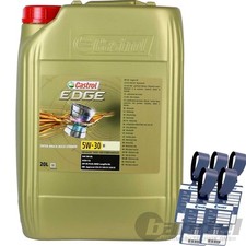 20L CASTROL EDGE M 5W30 MOTOR�L passend f�r MB 229.52/51 BMW LL 04 API SN +