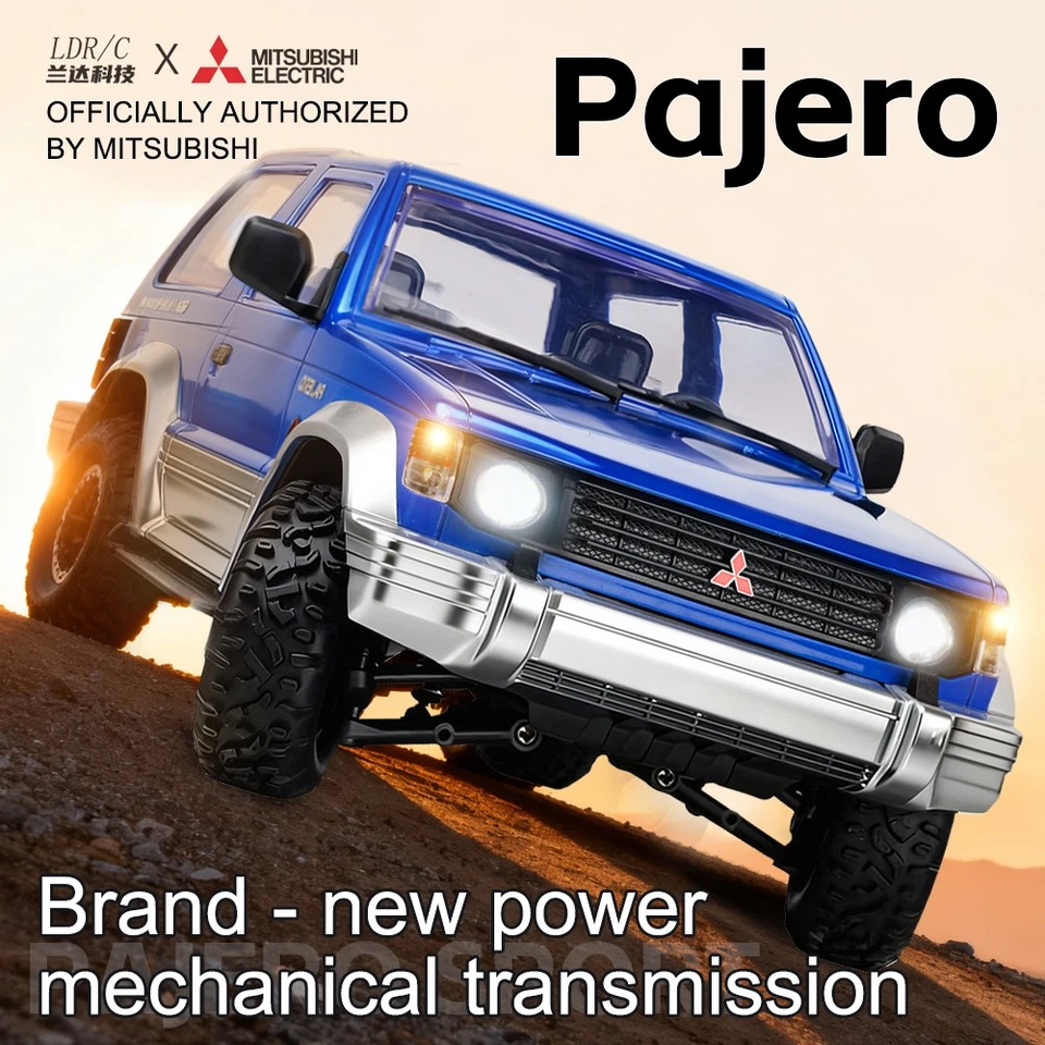 LD1297S 1:14 Scale Mitsubishi Pajero 380 Motor Off-Road RC Car Children's Toy - Bild 4 von 4