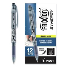 Pilot 31573 Extra-Fine 0.5 mm Gel Pen - Blk Ink/Blk/Slvr/Smoke Barrel 1-DZ New