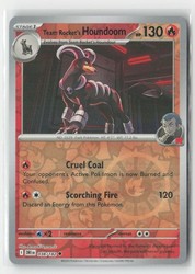 Team Rocket's Houndoom - Reverse Holo - 038/182 Destined Rivals