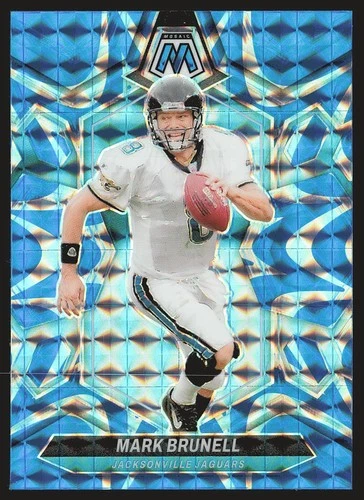 2024 Panini Mosaic #247 Mark Brunell Mosaic Reactive Blue