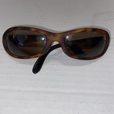 VTG Panama Jack 1492 Brown Black Wide Polarized Sunglasses 100 UVA/UVB RARE
