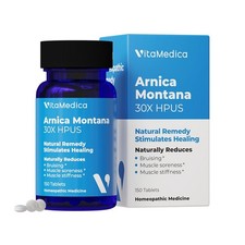 Arnica Montana 30X Rapid Dissolve Arnica Tablets for Natural Pain, Bruising, and