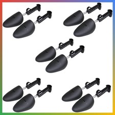 Adjustable Shoe Tree Stretcher Men Plastic Steel 5 Pairs 9.5-12.5in Low Cut Shoe