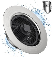 3 in 1 Kitchen Sink Drain Strainer Stopper Stainless Steel Pop Up 3.5in US Drain