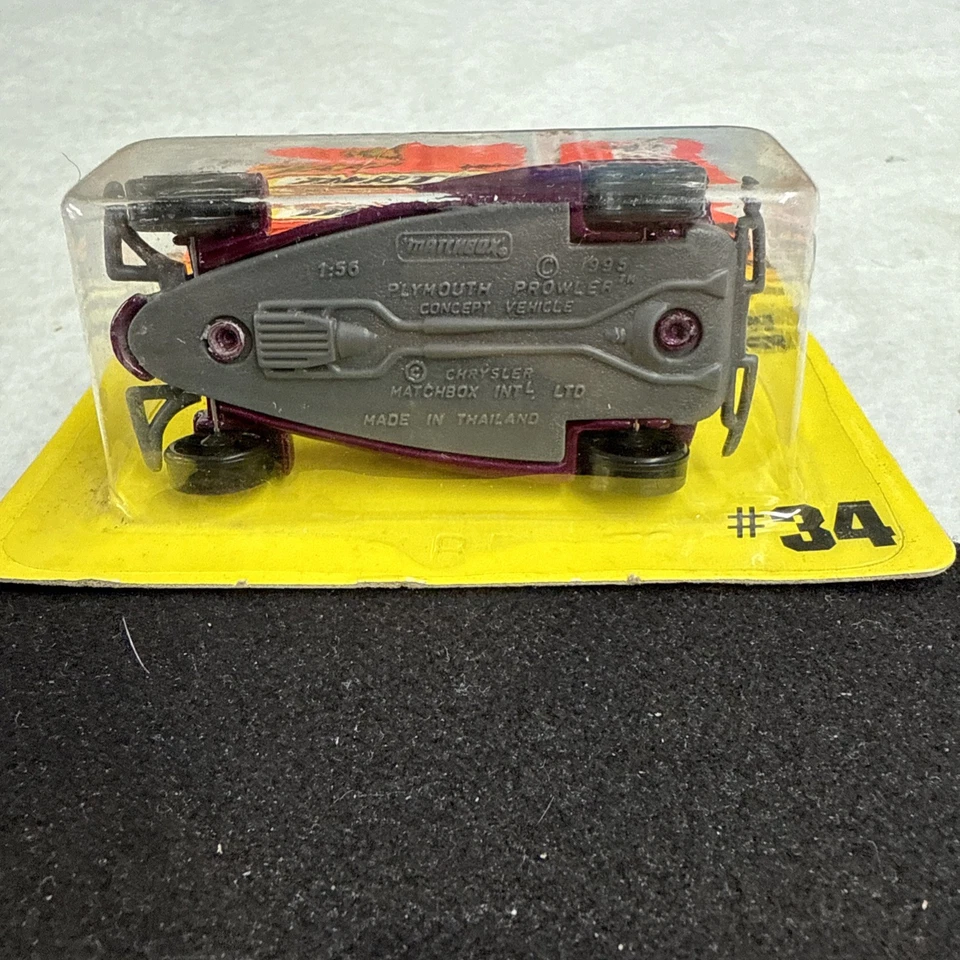 Matchbox 1995 SUPER FAST Plymouth Prowler 34/75 - Image 3 of 3