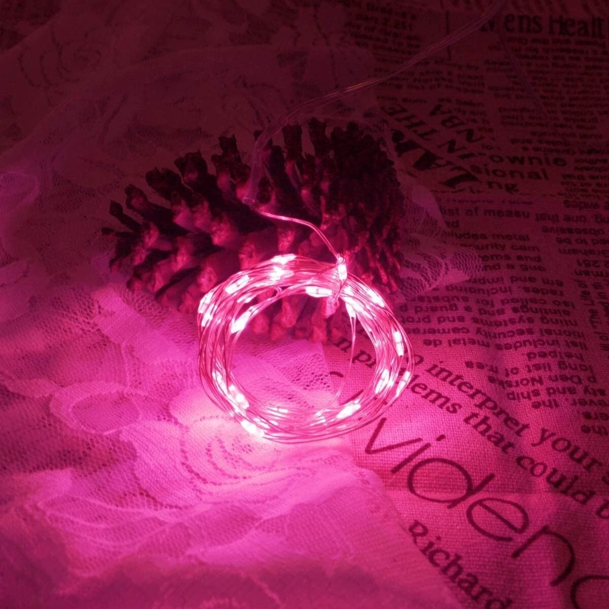 Pink fairy lights argos outlet
