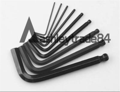 9-piece Wrenches Set Key Key 1.5/2/2.5/3/4/5/6/8/10mm #E1