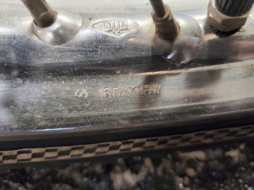1971 HONDA CL175 CL 175 CB CB175 original COMPLETE FRONT WHEEL RIM HUB DRUM - 第 19/19 張圖片
