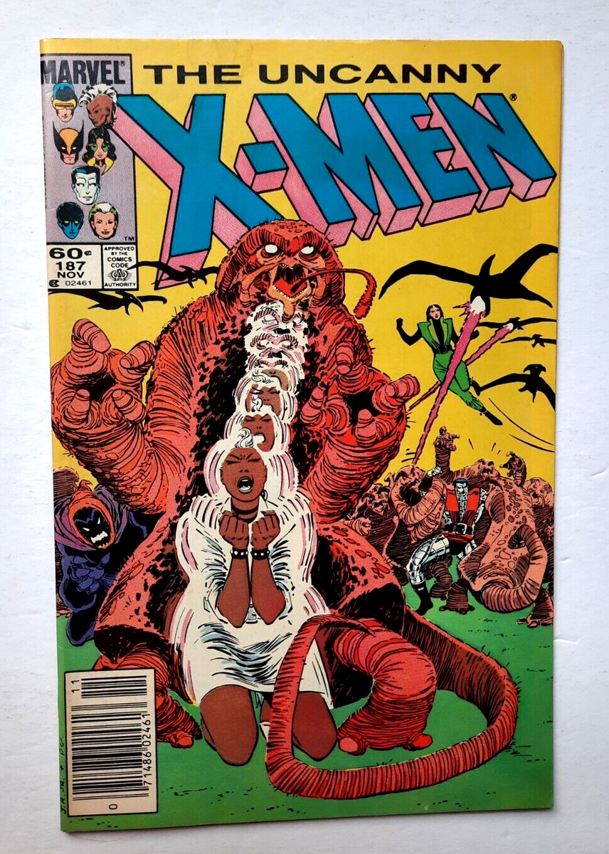 UNCANNY X-MEN #187 Marvel Comic 1984 VF NAZE | eBay