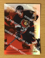 1996-97 SELECT CERTIFIED HOCKEY MIRROR RED ANDREAS DACKELL ROOKIE OTTAWA SENATOR
