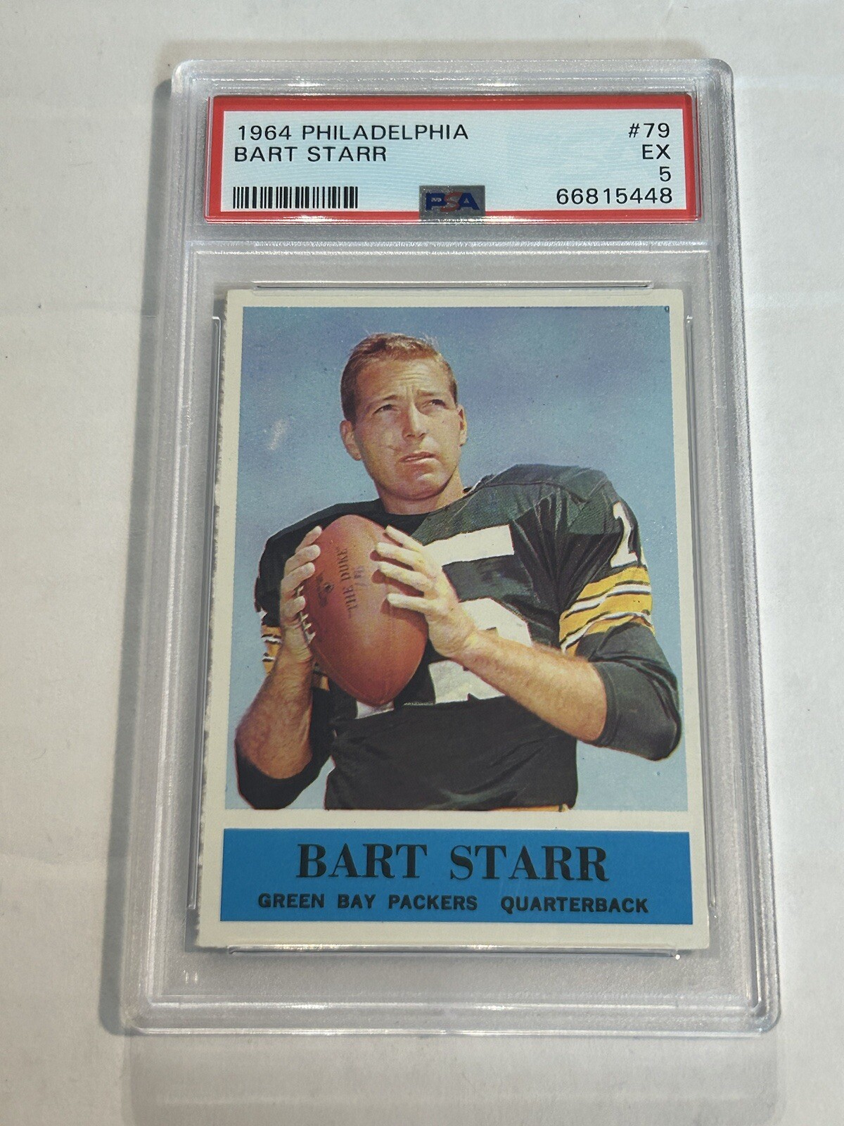 1964 PHILADELPHIA BART STARR #79 PSA 5 PACKERS