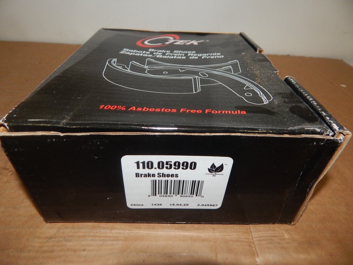 New Centric C-Tek Drum Brake Shoes 110.05990 Sealed 599SG RBS599R