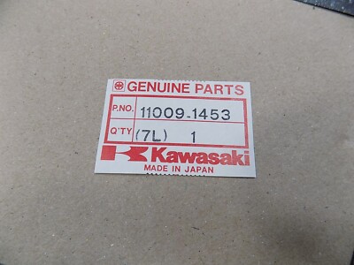 NEW OEM KAWASAKI ENGINE SIDE COVER GASKET / 11009-1453 | eBay