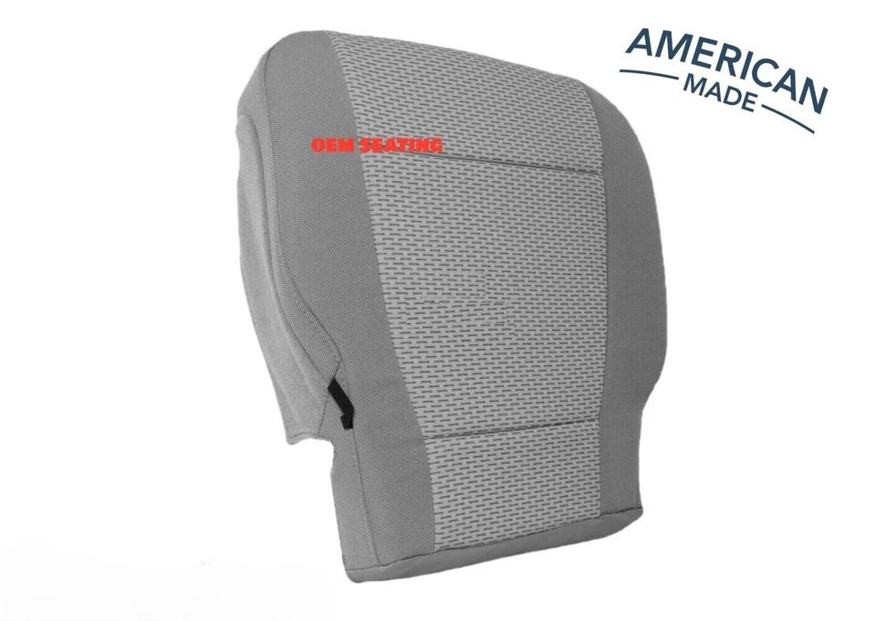 Cubierta de asiento de tela gris para parte inferior del conductor Ford F250 F350 XLT 2017 18 19 20 21 Foto 4 de 4
