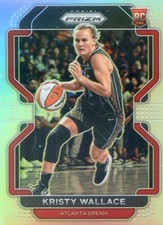 2022 Panini Prizm WNBA KRISTY WALLACE RC ROOKIE #71 SILVER PRIZM DREAM