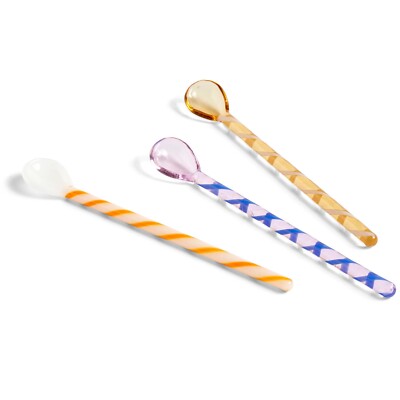Heu Glas Löffel Gewürz 3er Set