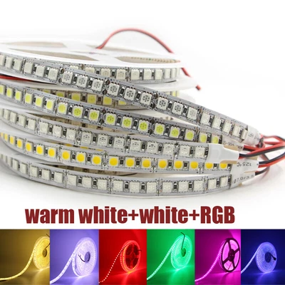120LED/m LED Streifen Lichter 1-5m RGB 5050 SMD Flexibles Band Lichterkette 12V  - Bild 1 von 4
